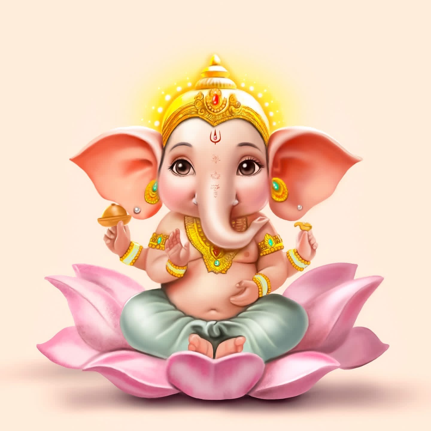 Ganesh — digital by Sandhya Swaminathan