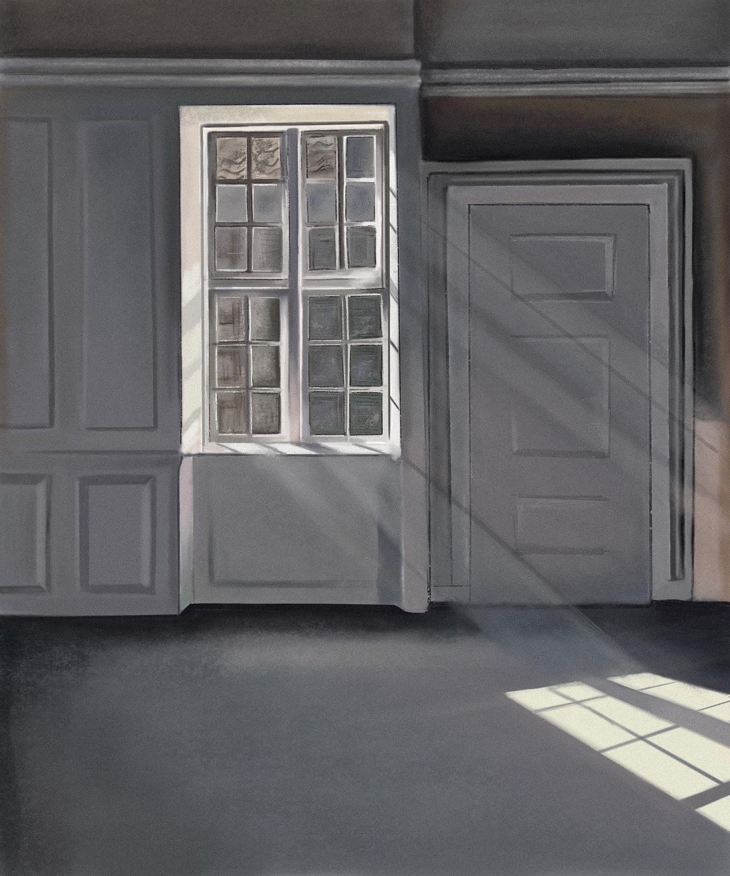 Loght Through Window — digital by Sandhya Swaminathan