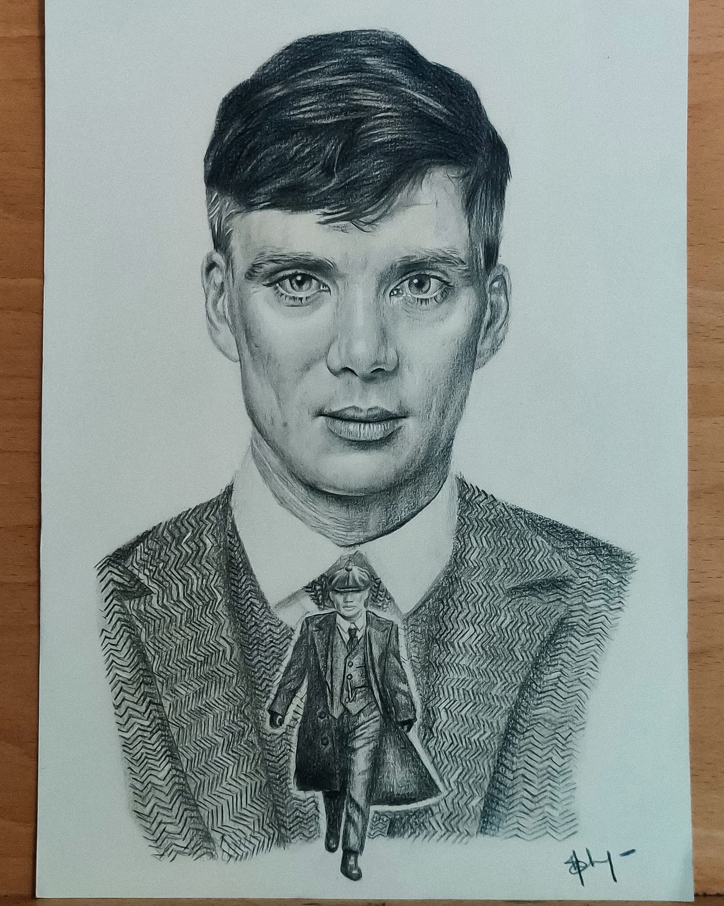 Peaky Blinder — pencil by Sandhya Swaminathan